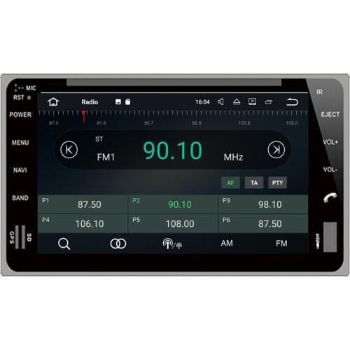 77" Android 10 9 Core 2Din Car Media Player for Corolla E120 Toyota RAV4 Hilux Fortuner Innova Prado with DVD