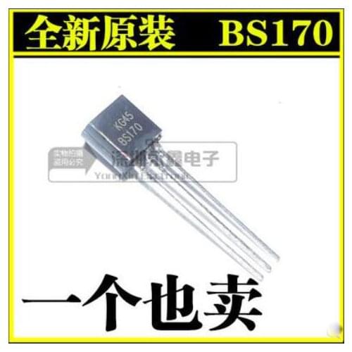 Free shipping 200PCS BS170 TO-92