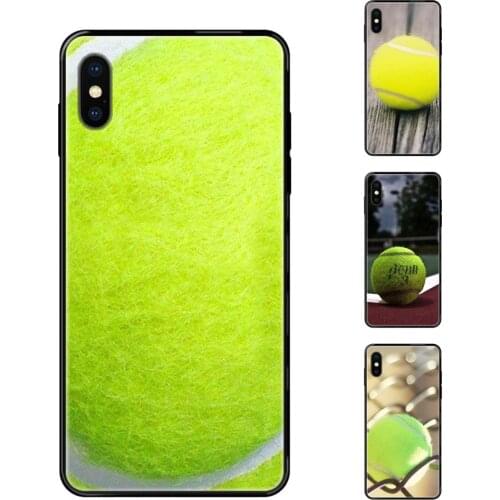 Real Ball Tennis For Huawei Honor 6A 7A 7X 8C 8X 9 9A 9I 9X 10 10I 20 20I 20S Lite Pro Black Soft TPU Cases Capa Cover