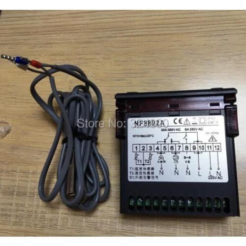 Water chiller Digital display NF8892A temperature controller Temperature Sensor