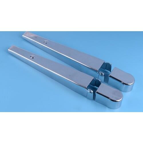 CITALL 4PCS ABS Chrome Exterior Front Window Windshield Wiper Arm Blade Cover Trim Stickers Fit for Jeep Wrangler TJ 1997-2006