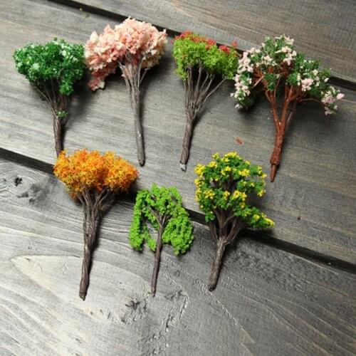 Trees For Miniature Fairy Garden Ornament Dollhouse Plant Pot Figurine DIY Craft