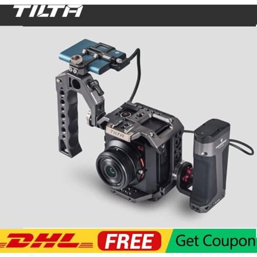 Tilta Cage for Z-cam E2 S6 F6 F8 Camera Side Focus Handle F550 F570 E6 for Z CAM Accessiroes vs SmallRig
