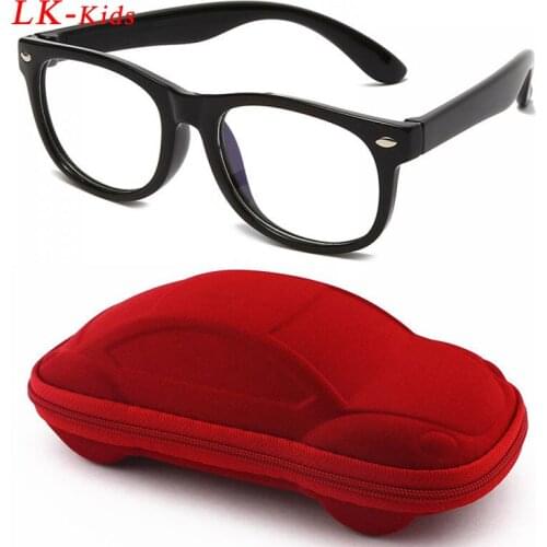 LongKeeper Kids Anti Blue Light Blocking Glasses Boys Girls Optical Frame Children Square Eyeglasses Computer UV400 Okulary Gift