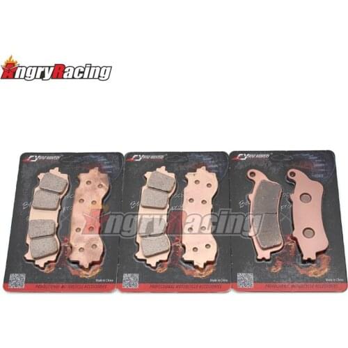 Copper Sintered Front Rear Brake Pads For Honda GL 1800 B BD D DA Goldwing GL1800 Tour (Manual) (DCT) 2018 only