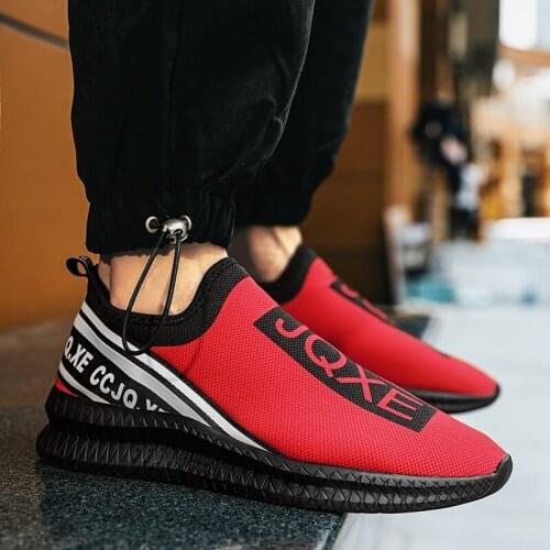 Off-Bound Men Sport Shoes Knit Tennis Running Shoes Breathable Casual Sneakers Designed Male Light Trainers Men Walking Shoes 46