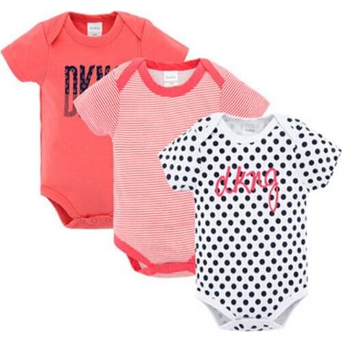 Newest Children Girls Clothing Set Fashion Dot Pattern Cotton Romper Toddler Suit Clothes Soft Baby Cute Bebe Summer Wear Cloth