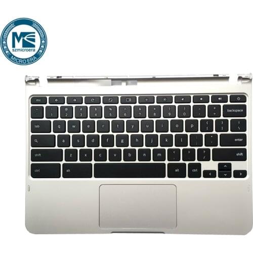 Original new for samsung xe303c12 chromebook BA75-04170A palmrest with touchpad keyboard cover upper case