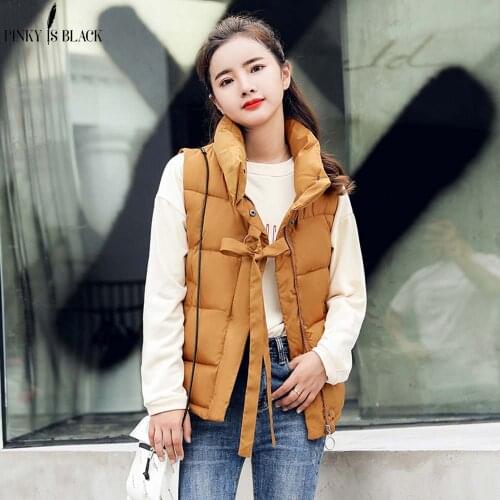PinkyIsBlack Autumn And Winter Women Vest 2019 New Fashion Long Ladies Vest Coat Thickening Warm Women Slim Vest Jacket Female