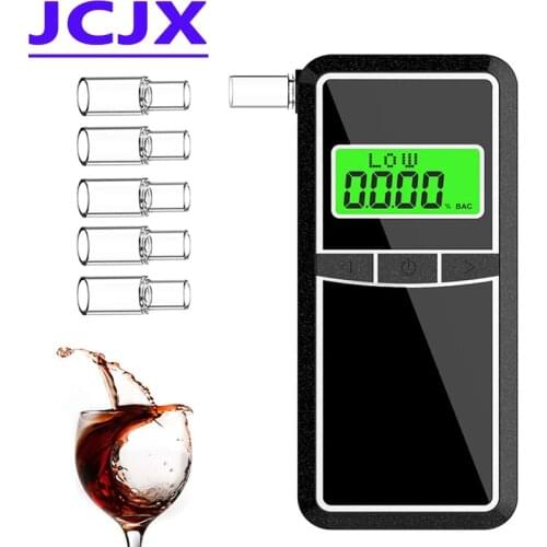 Professional Alcohol Tester Portable Digital LCD Breathalyzer High-Accuracy Breath Alcohol Tester for Drivers Or Home Use