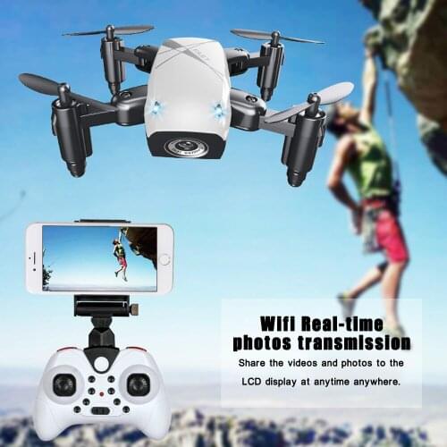 S9 S9W Mini Foldable Pocket Drone with HD Camera Dron FPV RC WIFI Quadcopter/Helicopter VS visuo Xs809hw JJRC H43WH JXD 523W