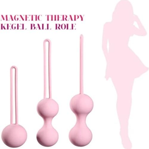 Medical Silicone Kegel Balls Exercise Tightening Device Balls Safe Ben Wa Ball for Women Vaginal massager Adult toy No Vibrator