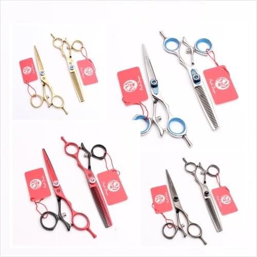 Y9229 5.5" 6" Swivel Thumb Cutting Shears Professional Hairdressing Scissors High Quality for Hairdressor Hair Cutting Thinning
