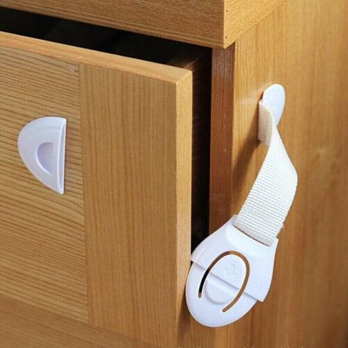 10 Pcs/lot Child Infant Baby Kids Safety Locks Drawer Door Fridge Cabinet Cupboard Toddler Safety Locks