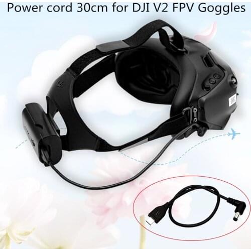 For DJI FPV Goggles V2 Charging Cable Flying Glasses Charge Connetor Power Supply Line of DJI FPV Combo RC Drone Accessories
