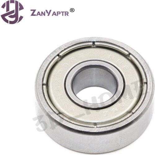 10pcs/lot 623ZZ bearing 623-ZZ 3x10x4 Miniature deep groove ball bearing 623 2Z ZZ bearing 623Z for 3D printer Free Shipping