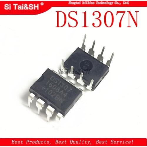 10pcs/lot DS1307 DS1307N DIP8 DIP New original