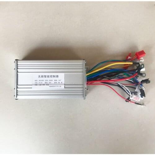 36V 48V 500W Brushless Hub Motor Controller Controlador e-Bike Electric Bike Bicycle Scooter BLDC Controller