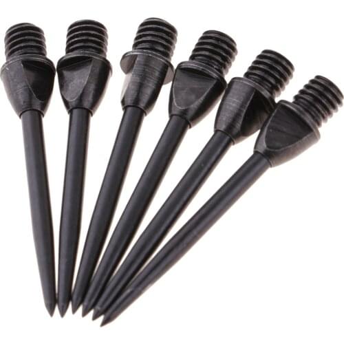 6pcs Harrows Darts Steel Tips Conversion Dart Tip Points for Standard 2BA Thread 30mm Dart Accessories