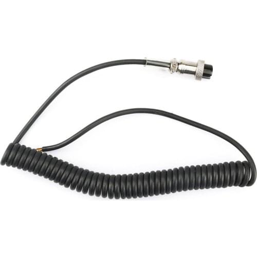 8 pin PTT Mic Speaker Microphone Cable Line for ICOM HM-36 IC-449C 229C Kenwood TM-231 TM-241 Radio Walkie Talkie Accessories