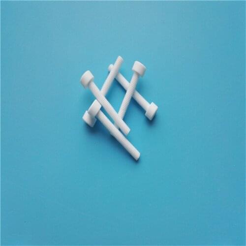 95%Al2O3 ceramic screw m3.5*4 High temperature resistant screw/ Corrosion resistant screw