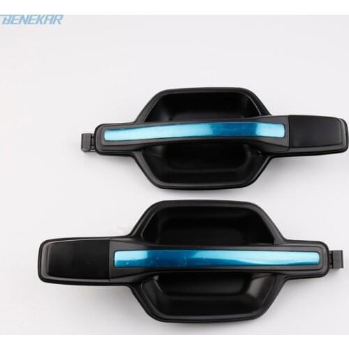 Benekar Set 2 Outside Exterior Rear Door Handle for Mitsubishi Pajero Montero MK3 2000-2006