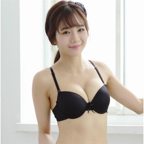 Women Push Up Bra Silicone Sexy Double Push Up Bras Fashion Sexy Push Up Bras For Women Sexy Lady Women Push Up Bra Gather