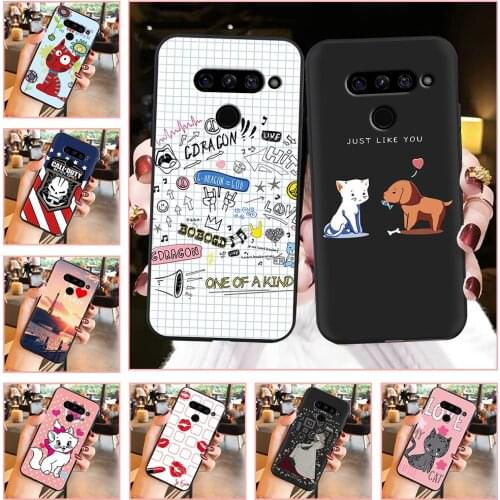 Dirt-resistant For Girls Phone Case For LG V50/V50 ThinQ Soft Glitter New Arrival Durable For Man