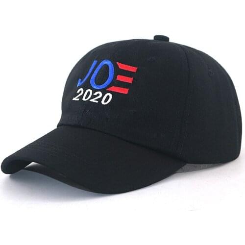 Joe Biden 2020 president election dad hat embroidery cotton black fashion baseball cap cool men women new snapback hats