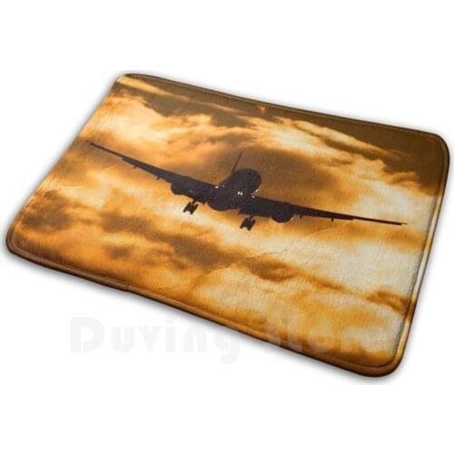 Boeing 777 Carpet Mat Rug Cushion Soft Boeing 777 Cargo Plane