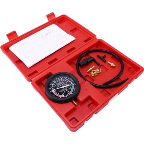 Multifunction Car Engine Vacuum Pressure Gauge Meter For Fuel System Vaccum System Seal Leakage Tester