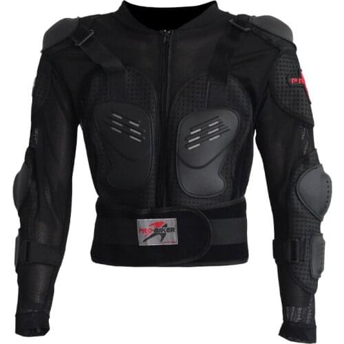 Pro-biker Motorcycle Full body Armor Protective Racing Jackets Motocross Racing Riding Protection for Child Womans Rider 5 Size