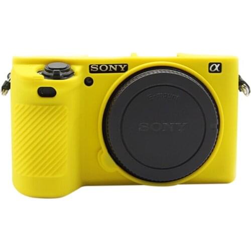 PULUZ High Quality Soft Silicone Protective Case for Sony ILCE-6500 Soft Rubber Camera Case Skin for Sony