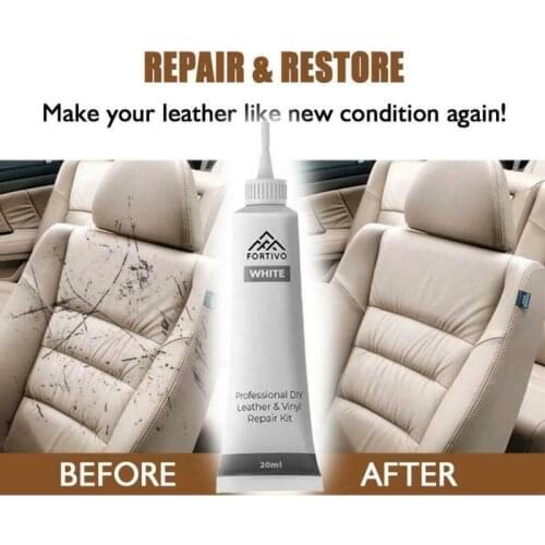 20ml Car Seat Repair Cream Leather Repairman Sofa Repair Kits For Couches Vinyl Repair Kit - Furniture Car Seats Sofa