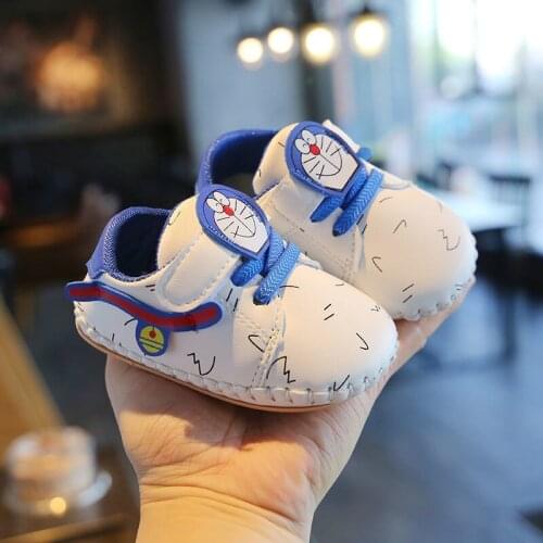 New 0-1-2-year-old baby shoes in spring and autumn of 2021 childrens soft soled baby walking shoes mens and childrens indoor