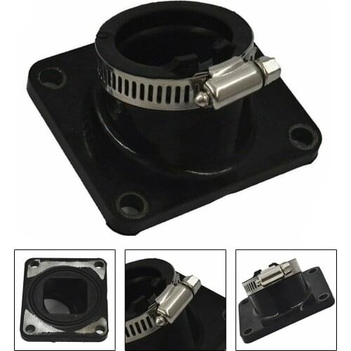 Rubber Intake Manifold Boot Accessory Black Boot For Kawasaki Kx60 1983-2003 Intake Manifold Replacement Durable High Quality