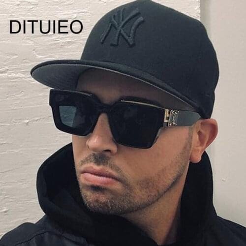 Vintage Square Sunglasses Men Women Driver Shades Male Sun Glasses Fashion Gradient Big Frame Outdoor Oculos De Sol Masculino