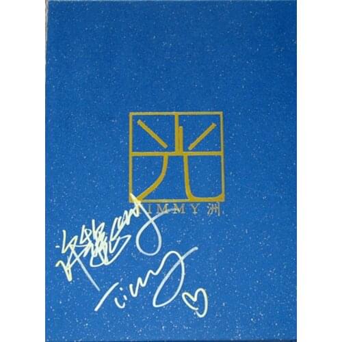 Timmy Xu Weizhou Wei Zhou autographed signed with pen 2016 first SOLO album Light CD+photobook official version 062016