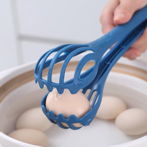3 in 1 Egg Beater Nylon Egg Whisk Mixer Kitchen Tongs Egg Whisk Egg Tools Whisker Food Tong Kitchen Salad Mixer Food Clips