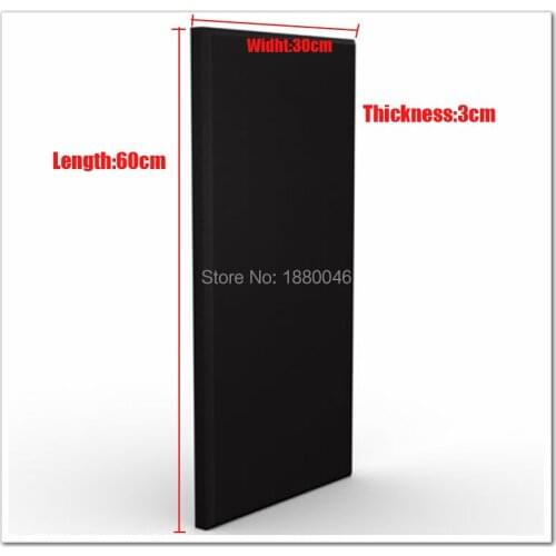 Eco-friendly 6pcs 60*30*3cm Clothing Flannelette Acoustic panel SCATTER Acoustics SOUND TREATMENT ACOUSTIC PANELS ABSORBS SOUND