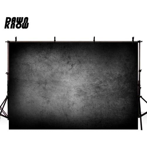 DAWNKNOW Concrete Black Wall Photography Background For Wedding Photocall Uniquely Backdrop Children Photo Studio lv1131