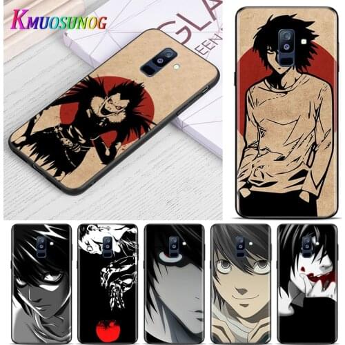 Anime death note For Samsung Galaxy A9 A8 Star A8S A7 A6 A6S A5 A3 Plus 2018 2017 2016 A750 Black Phone Case
