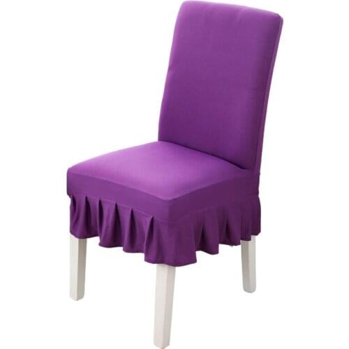 Printed Stretch Elastic Universal White Chair Cover Slipcovers Wedding Hotel Spandex Chair Covers Dining Room Decor