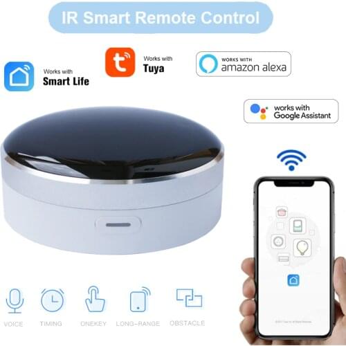 IR Universal Remote Control Tuya WiFi Smart Home for Air Conditioner TV App Works with Alexa Google Assistant Siri Voice Command