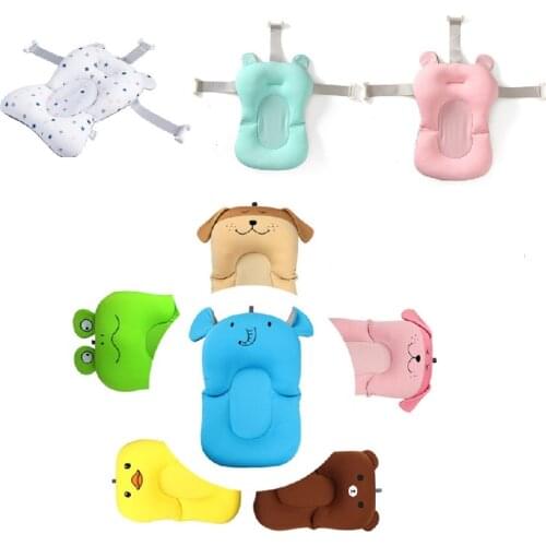 Newborn Baby Bath Mat Baby Shower Cushion Protection Foldable Air Cushion Non-slip shower mat safety protection