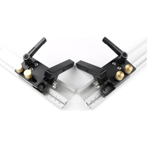 New Standard Aluminium T-track 45mm Thickness with Metric Scales Woodworking Tools 600mm 800mm Only T-track