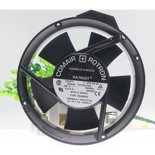 Original Authentic American COMAIR ROTRON 230V 26/30W PT77B3QNN Full Circle