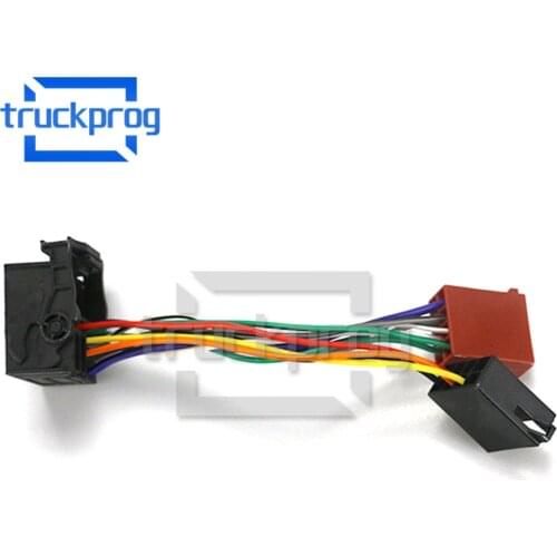 TruckProg ISO Radio Adapter Cable for RENAULT 2009+ ISO Car Stereo Radio Audio Wire Wiring Harness Connect Loom Lead