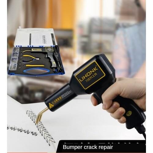 Bumper repair Plastic repair Auto welding gun Front weld cracks Nails Universal repair machine