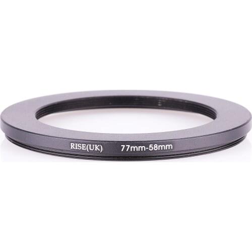 RISE(UK) 77mm-58mm 77-58 mm 77 to 58 Step down Filter Ring Adapter